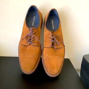 Cole Haan.     Suede Shoes men ideal for the season